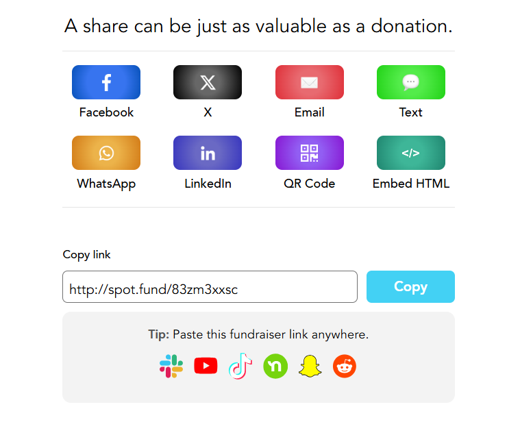 charitable donations online