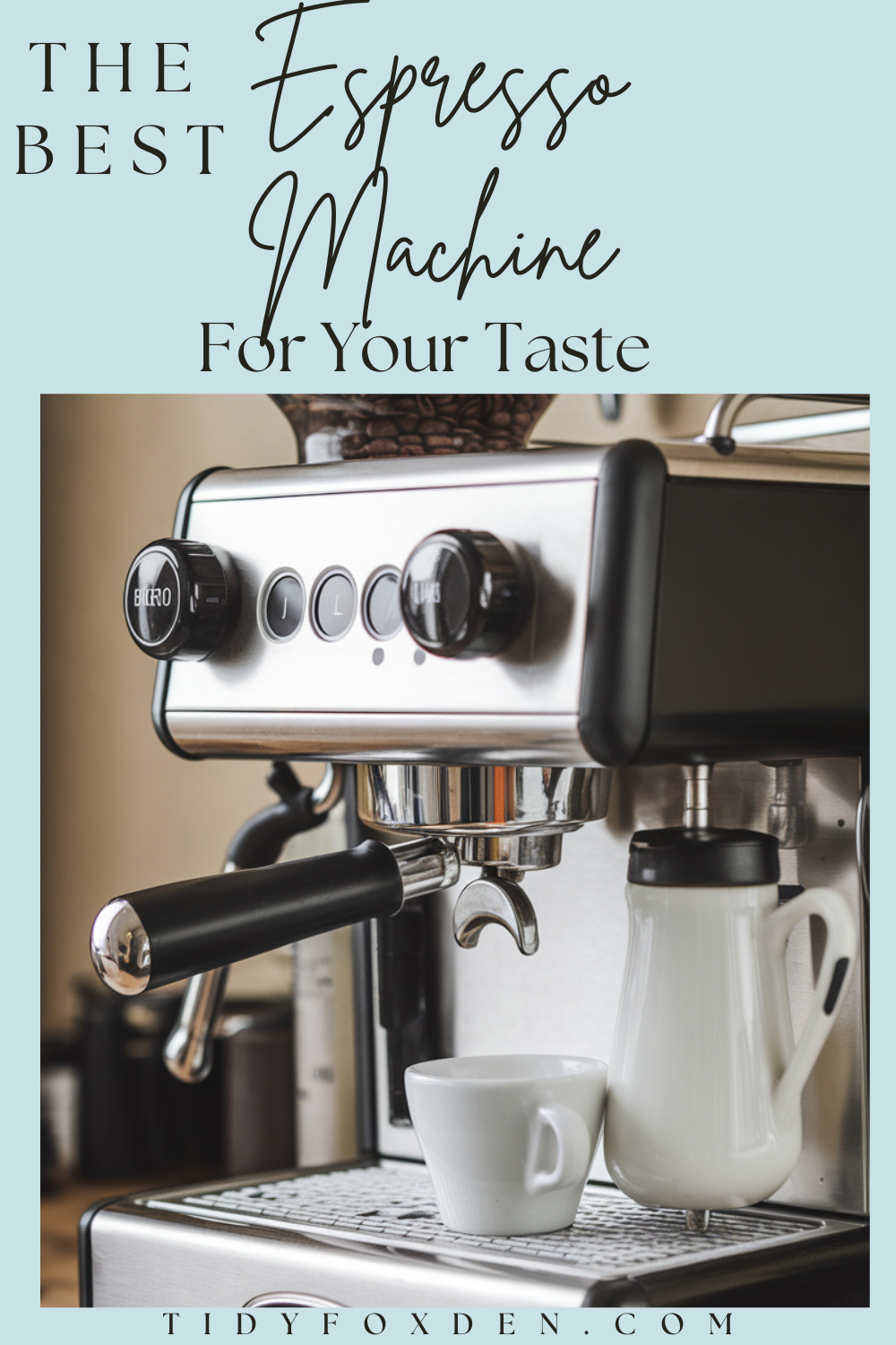 Best machine for your flavor profile