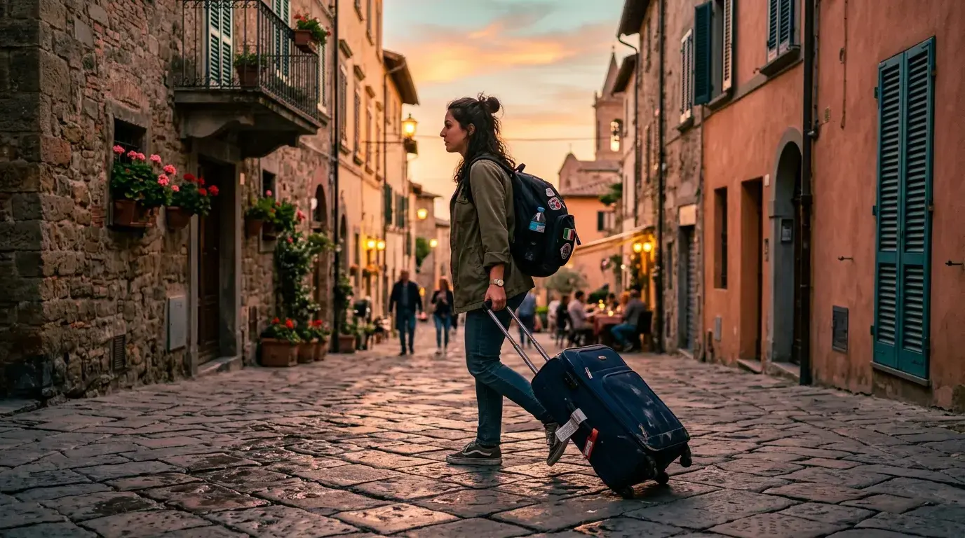 Applicant checking a one-way flight reservation against a consulate checklist