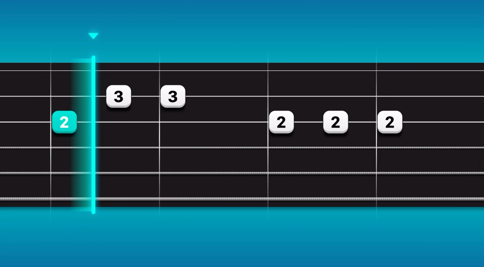 A screenshot from Simply Guitar.