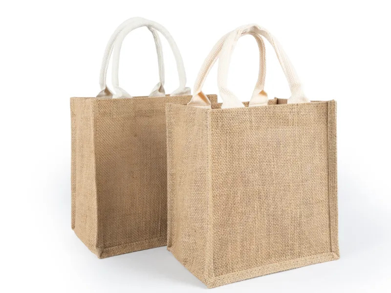 an illustration of a jute tote bags