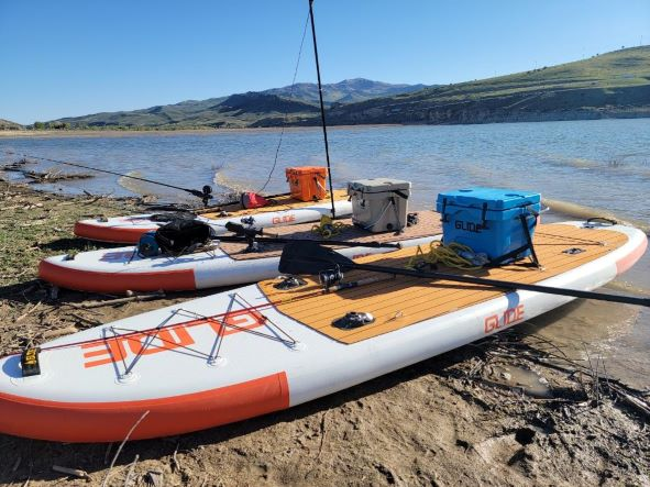 Can you fish on inflatable paddle boards?