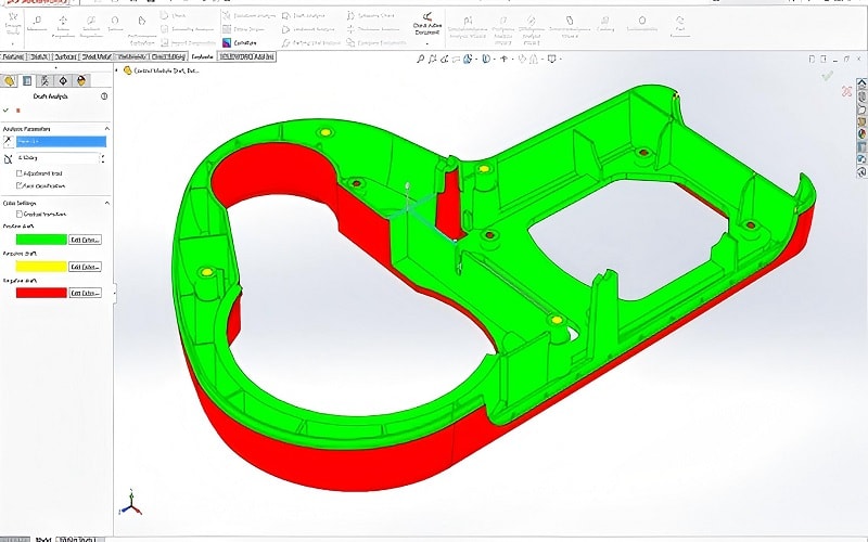 CAD files are used for wall thickness issues