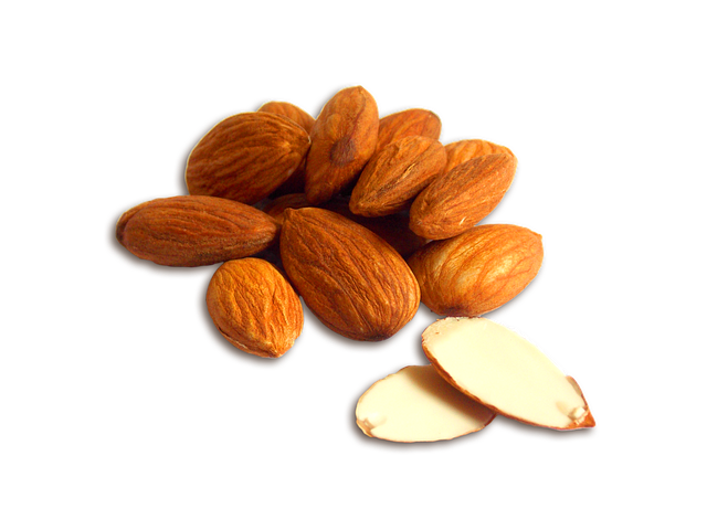 almond, badam, nutrition