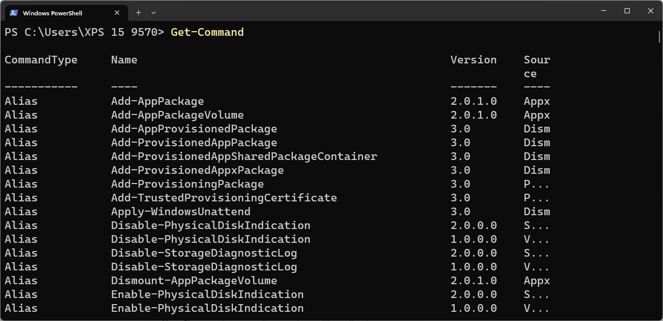 running PowerShell cmd with pipeline in cmd prompt - Stack Overflow