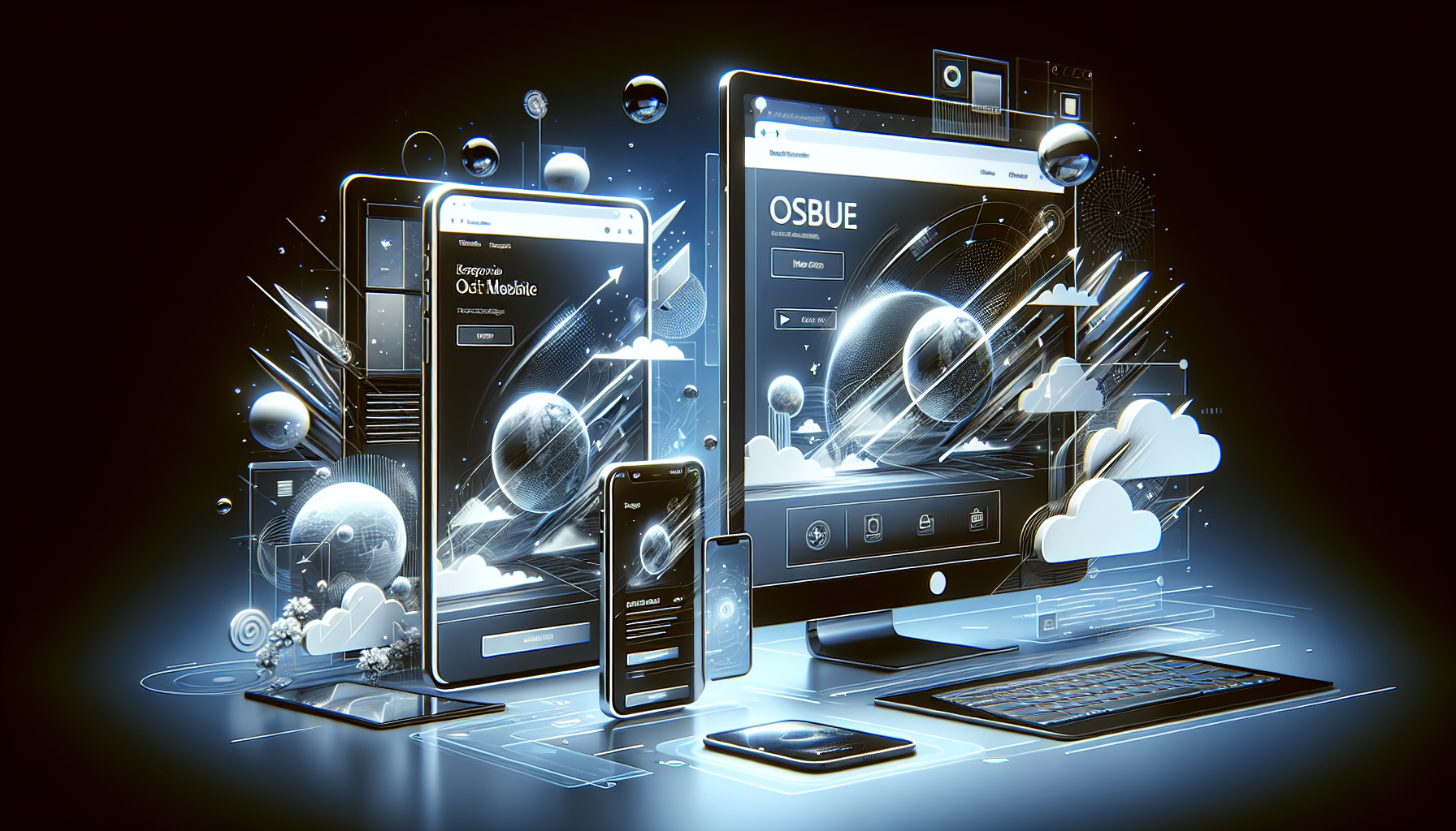 Illustration of responsive design