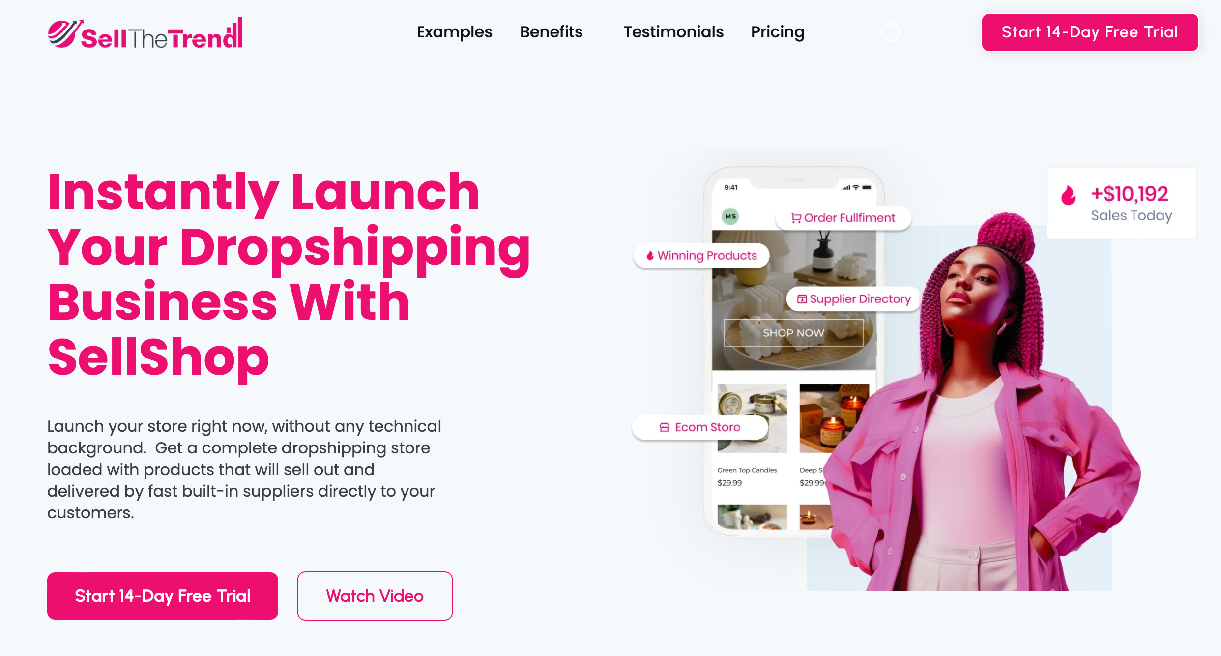 how to start dropshipping for free - SellShop