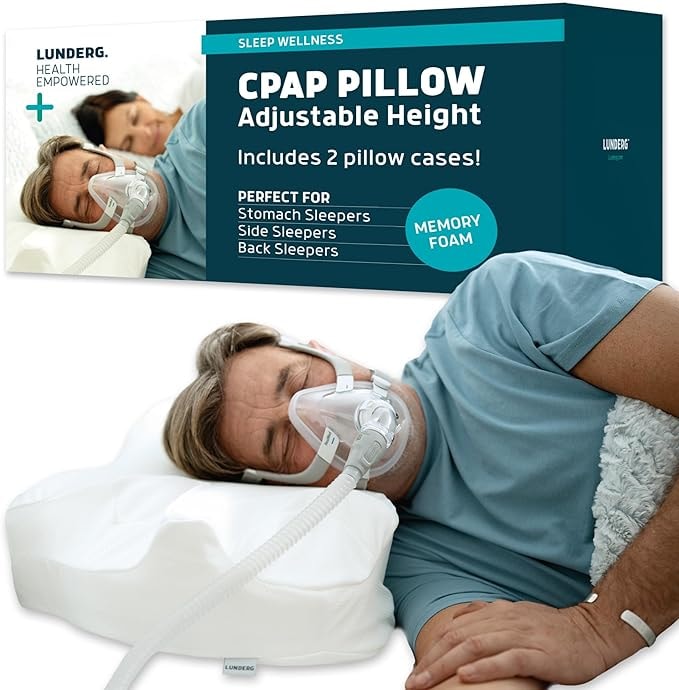 lunderg cpap pillow
best pillows for sleep apnea