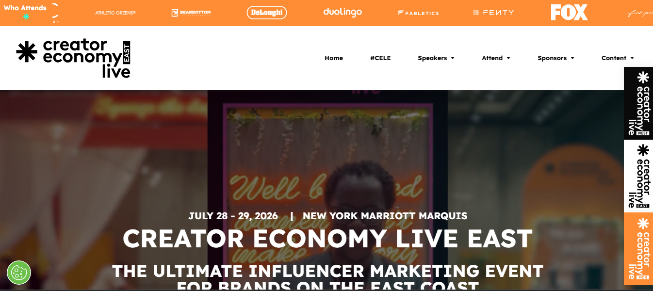 Creator Economy Live East