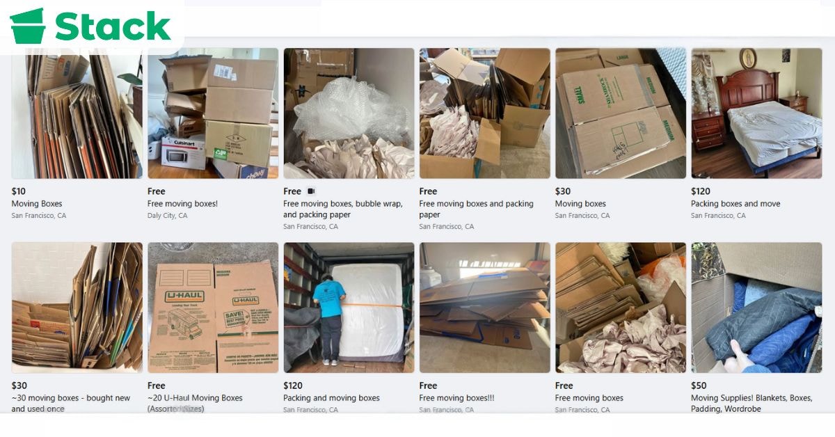 Where Can You Get Free Moving Boxes