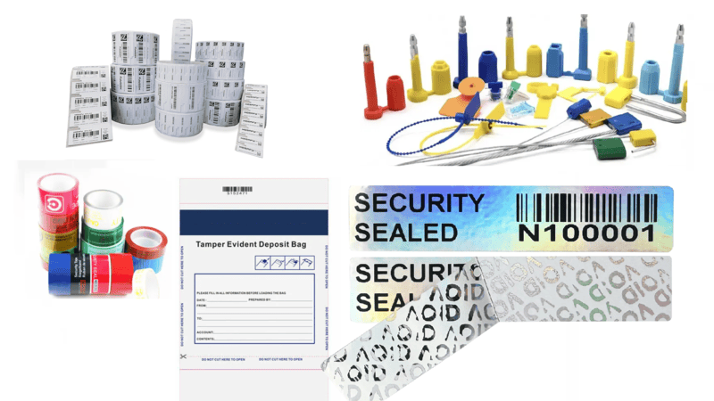 Various types of tamper-proof solutions