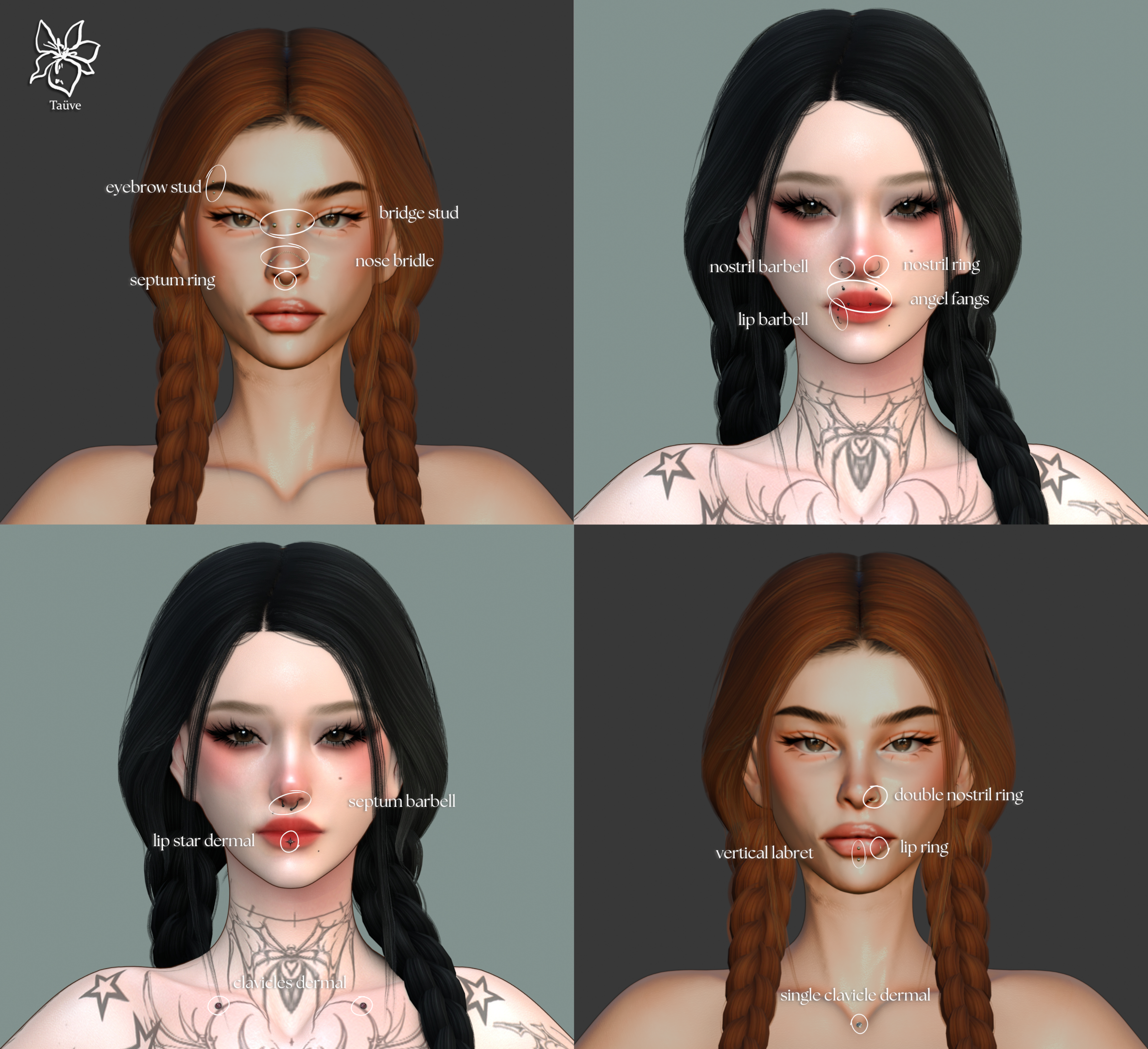 Mega Piercings Set