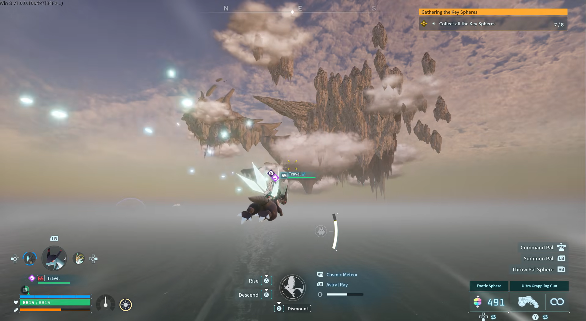 Sunreach islands in Palworld 1.0