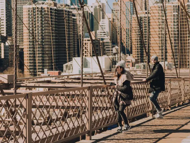 New York with Kids - Brooklyn Bridge