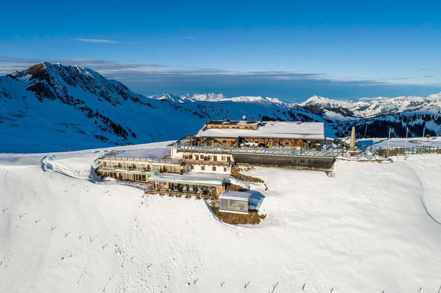 Panoramaalm im Winter