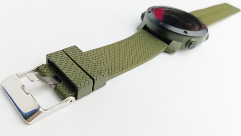 Watch with FKM strap