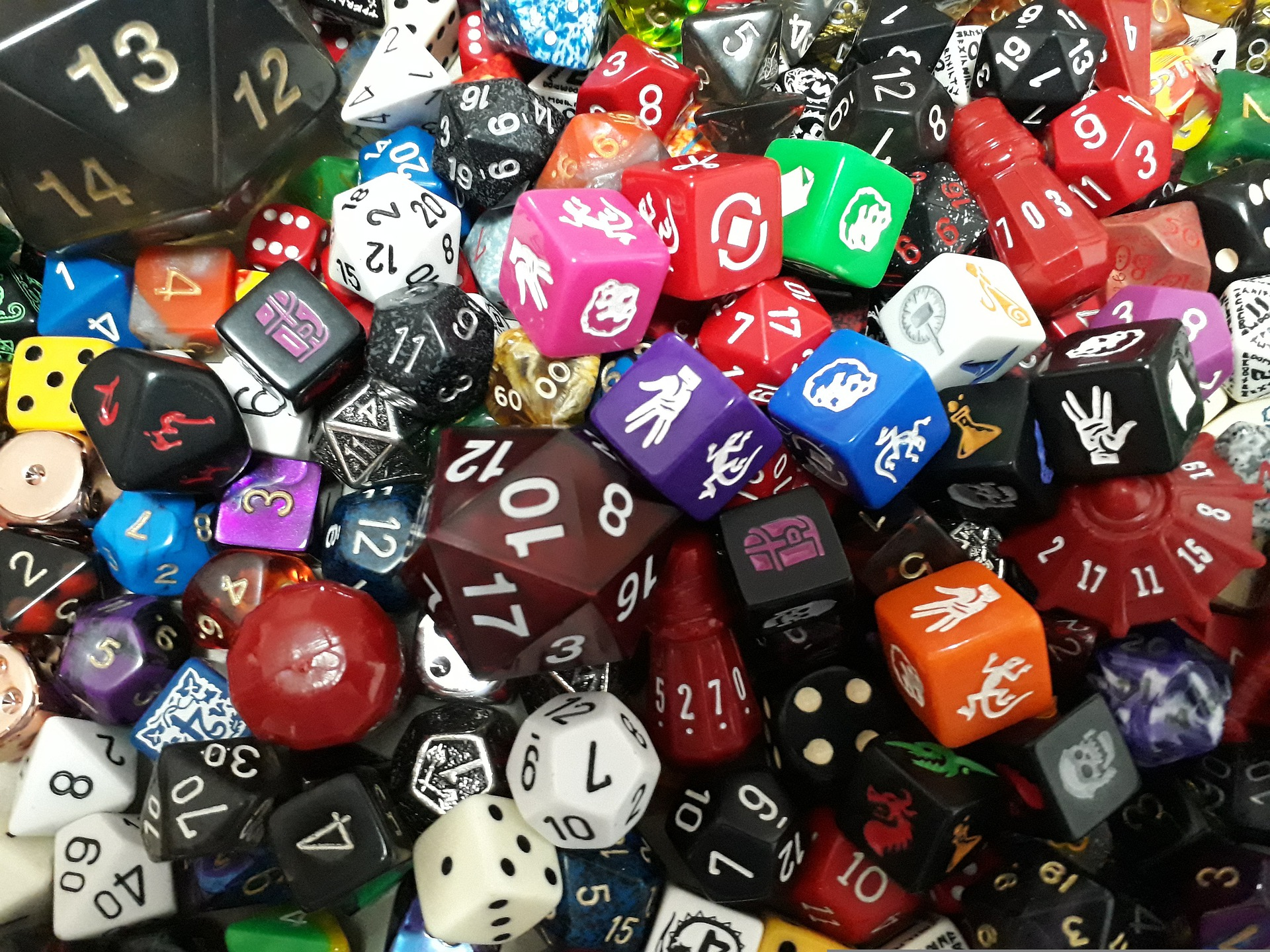 How do you roll all these dice?