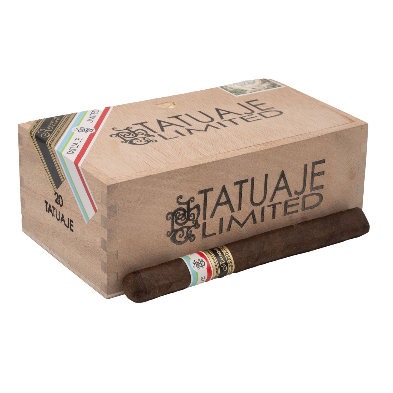 An illustration showing limited edition cigars with a focus on their unique packaging.