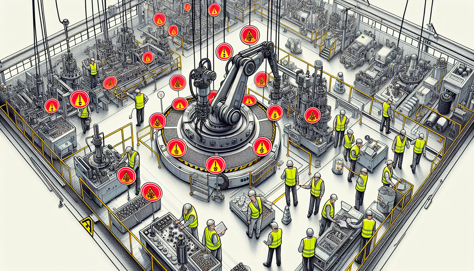 Illustration of machine hazard identification importance