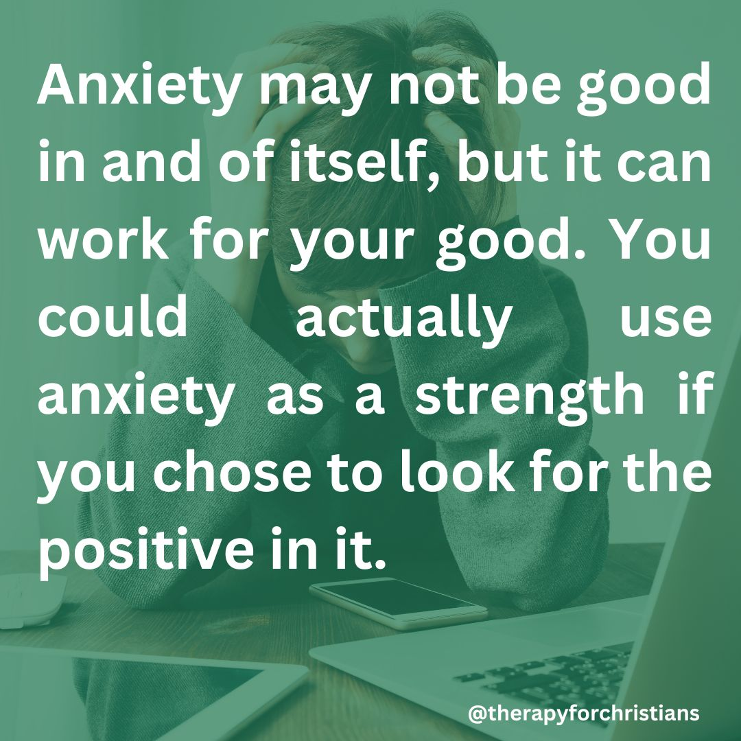 Anxiety, recurrent worry, persistent anxiety can have hidden benefits quote 