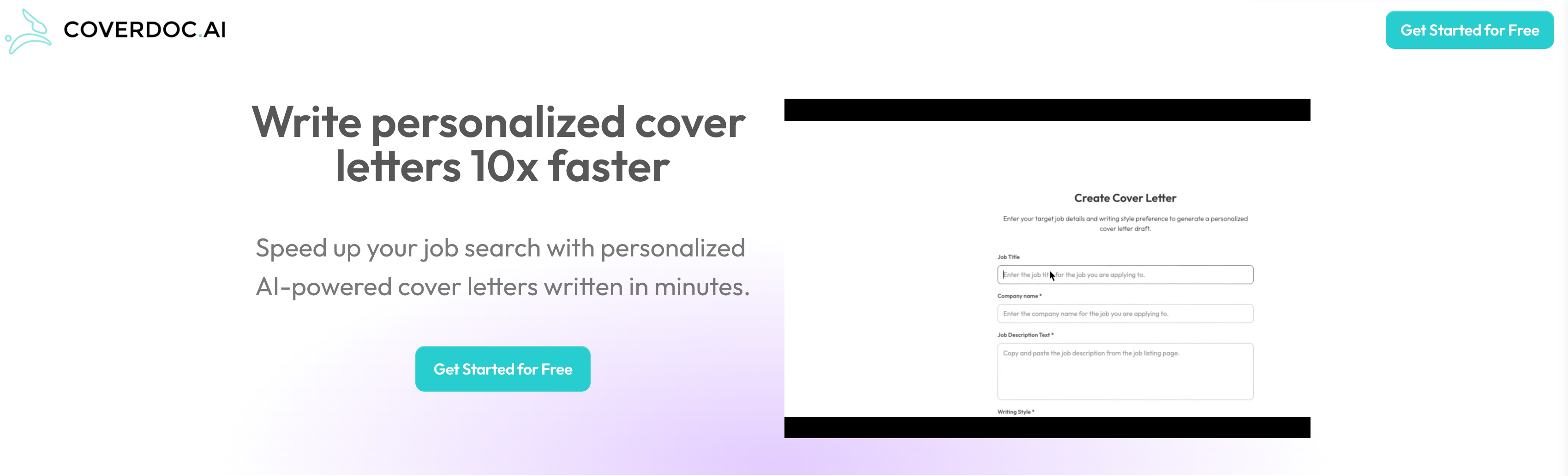 best ai for cover letters