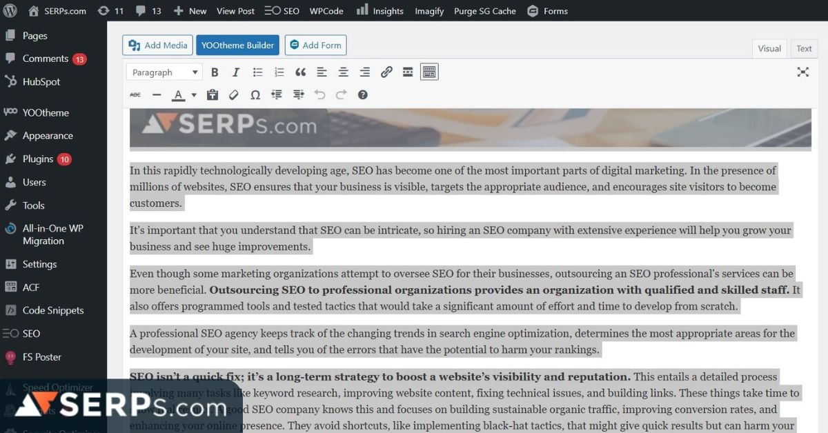 How to Copy and paste Blog Pages