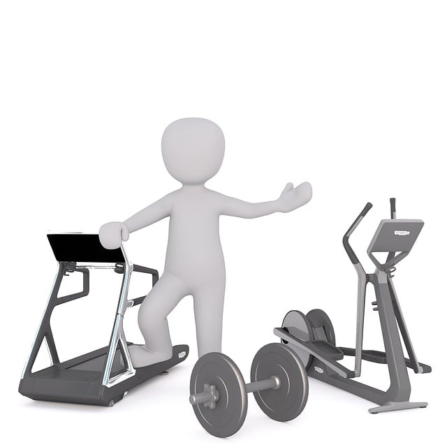 white male, 3d model, isolated doing cardio