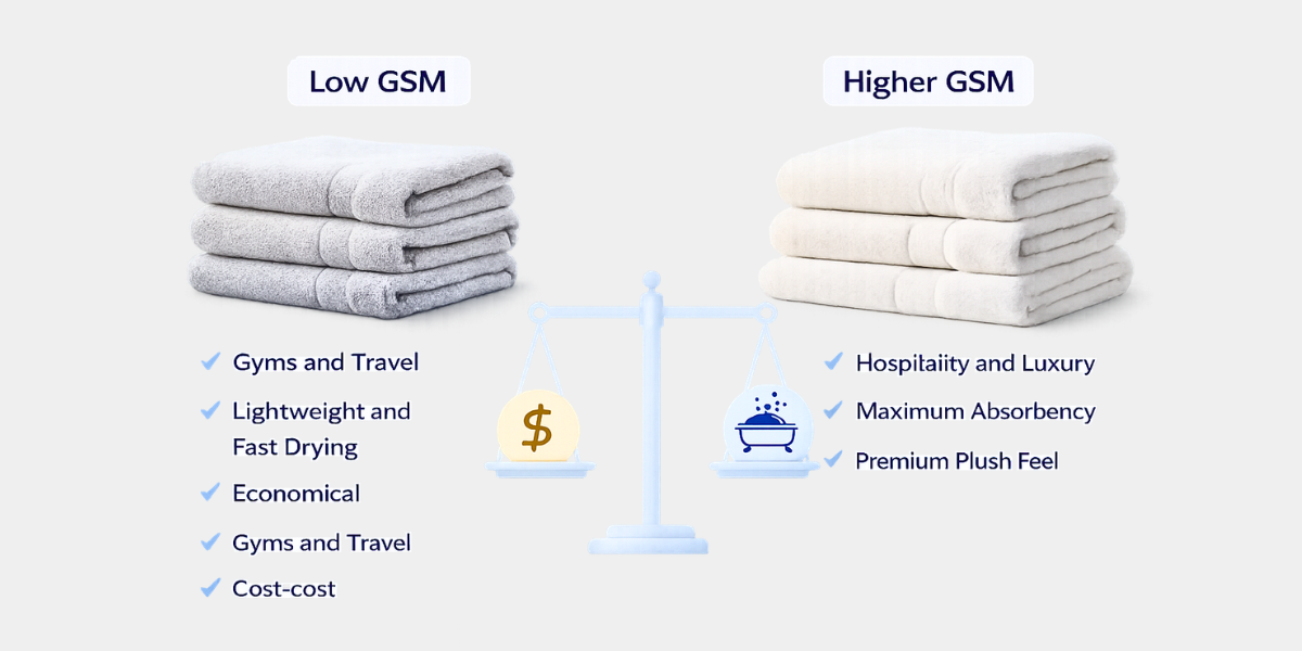 How Businesses Should Choose the Right GSM Towels