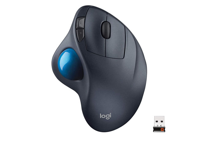 Logitech M570 Trackball - Wireless Gaming Mouse With Pinky Rest