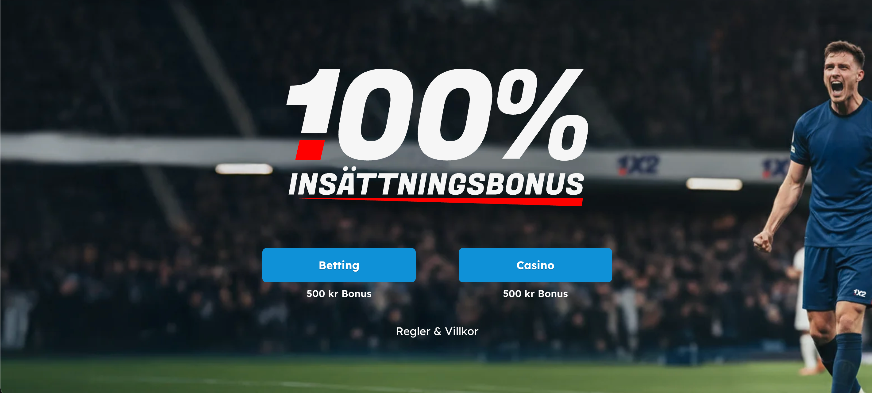 1x2 bonus för casino och odds