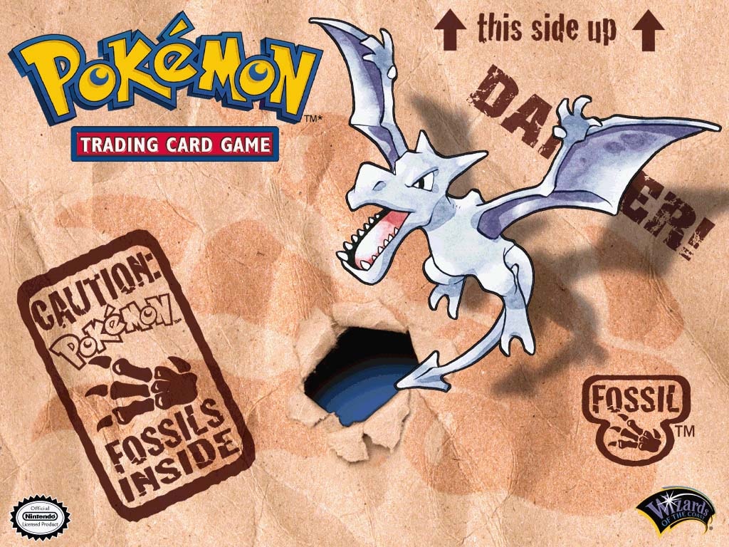 Pokémon trading card game Fossil pack