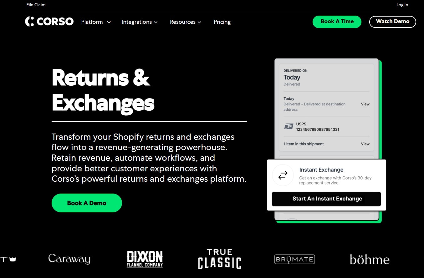 Best ReturnGo alternatives: Corso Returns