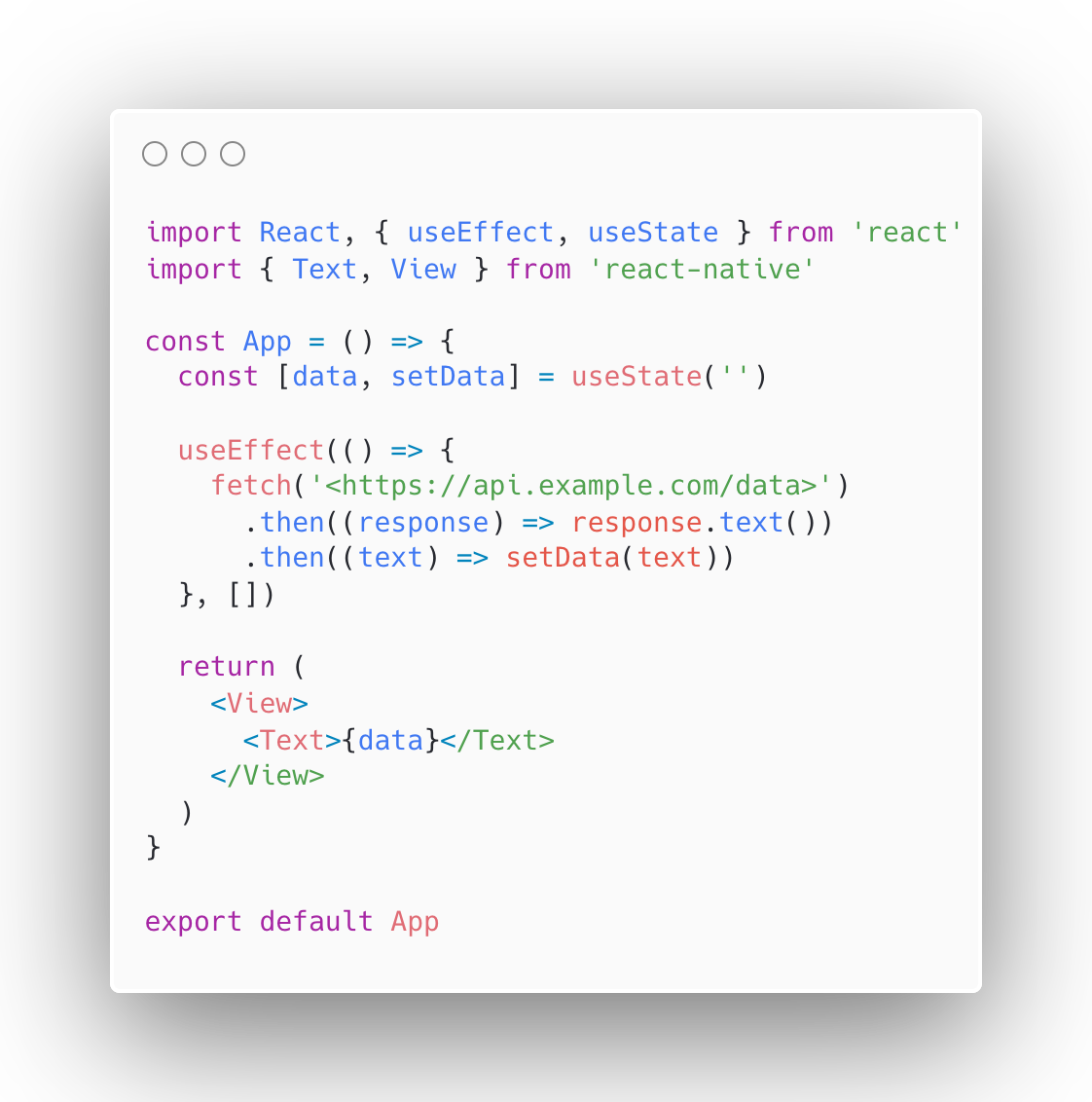 React Native Shared Example