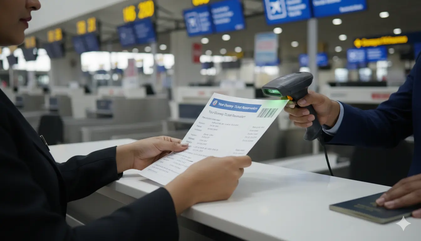 Real-world experiences of Indian applicants using dummy tickets for visas