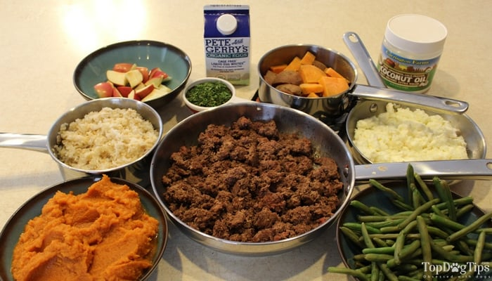 Homemade dog food for kidney disease - also beneficial for high blood pressure in dogs