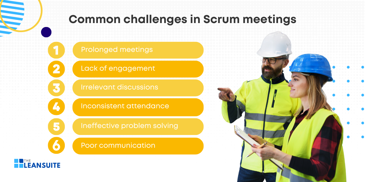 Common challenges in Scrum meetings