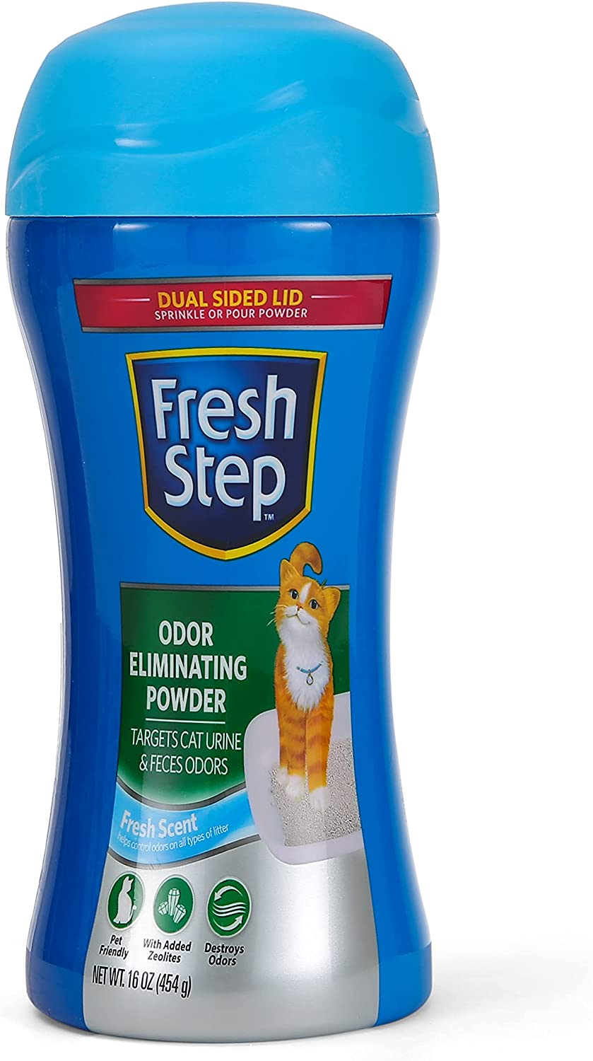 Fresh Step Cat Litter Box Odor Eliminating Powder