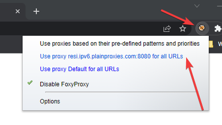 FoxyProxy Icon