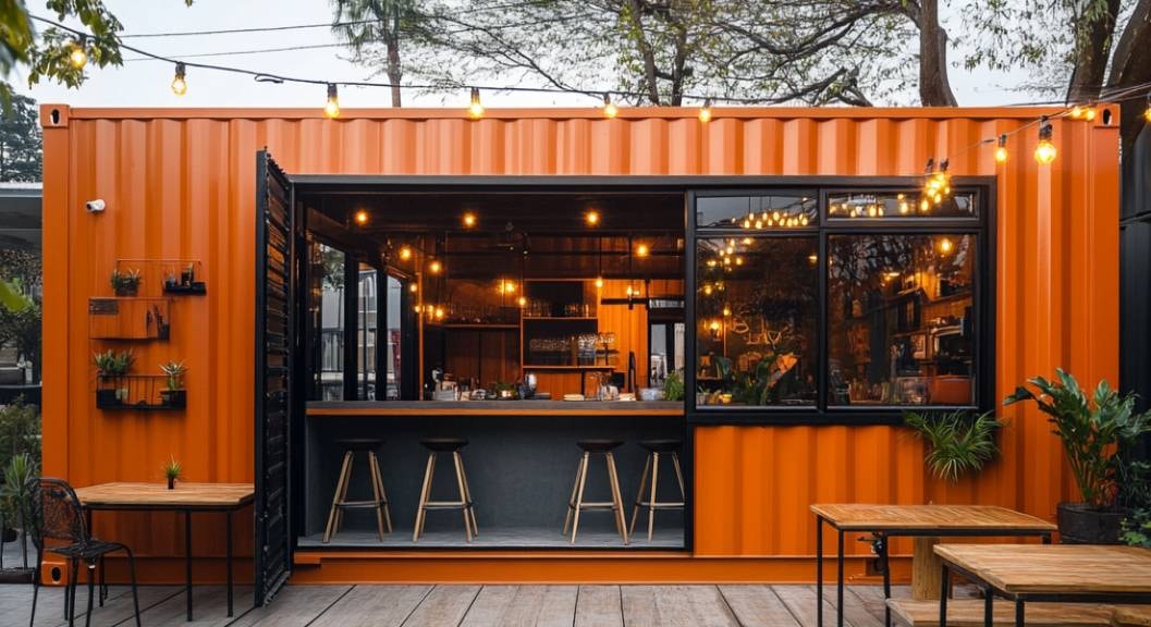 Shipping Container Cafe