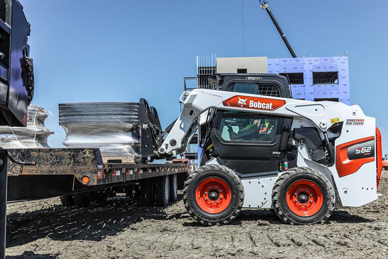 compact equipment wheel saws semi truck for site development hauling materials