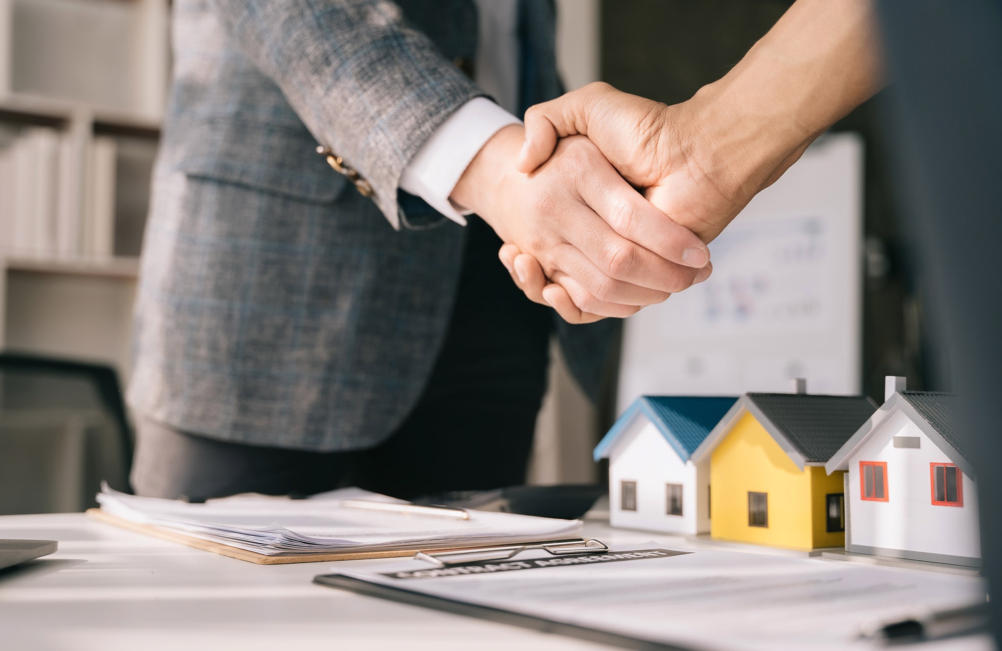 Handshake on a mortgage deal