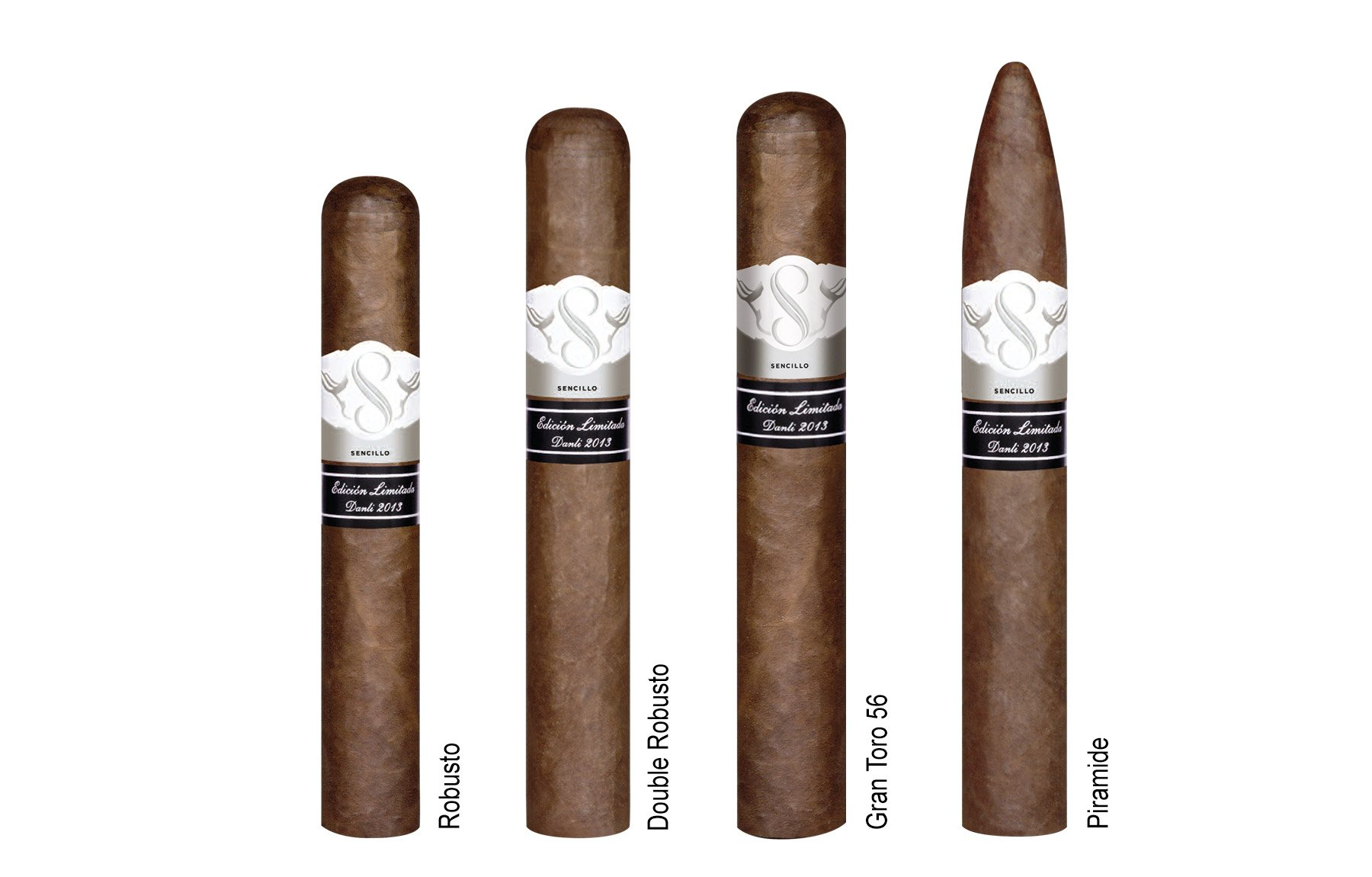 A Sencillo Platinum cigar, a truly extraordinary cigar with a distinctive flavor and Sencillo Platinum blend of Piloto Cubano tobacco added