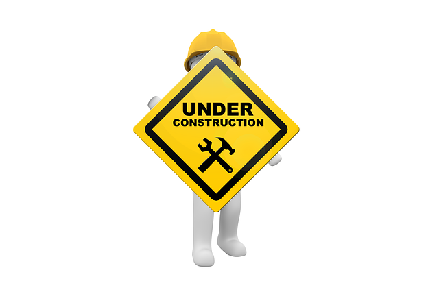 maintenance, under construction, excavator