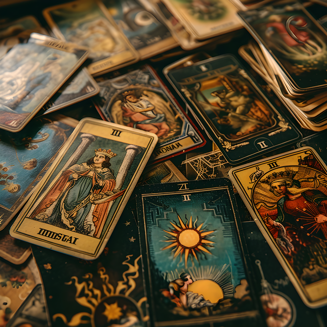 ai generated, tarot cards, fortune telling