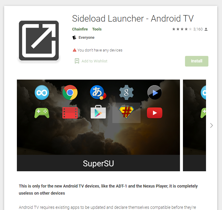 sideload launcher app 