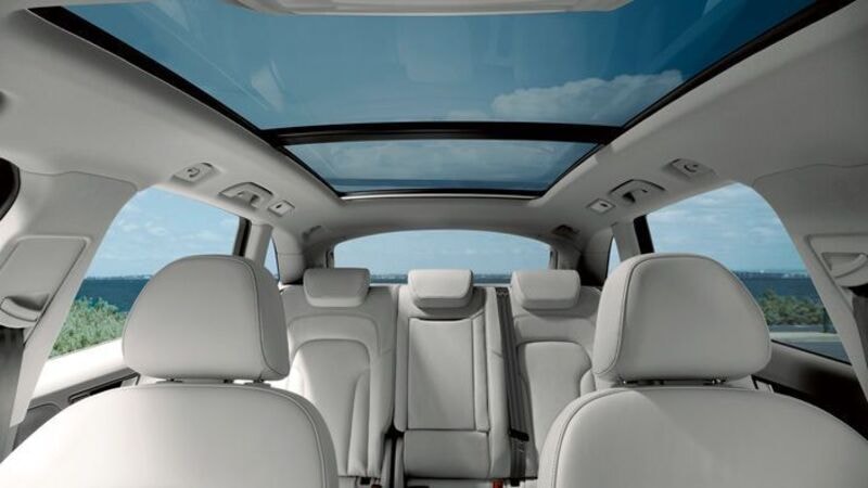 Tinted sunroof Blocking IR radiation