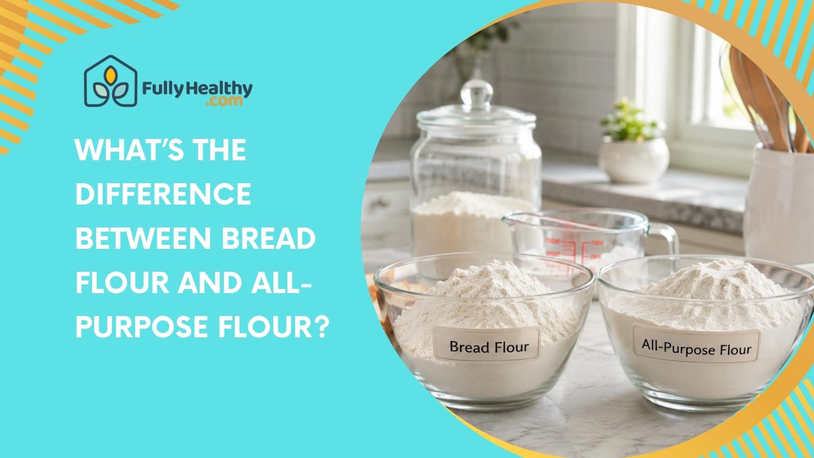 What’s the Difference Between Bread Flour and All-Purpose Flour?