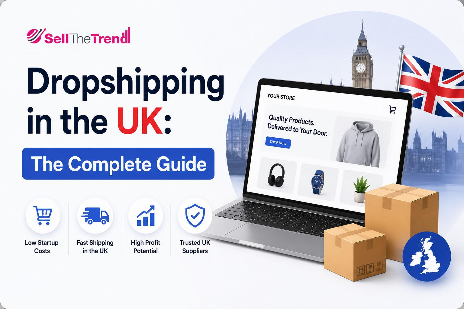 how to start dropshipping in the UK