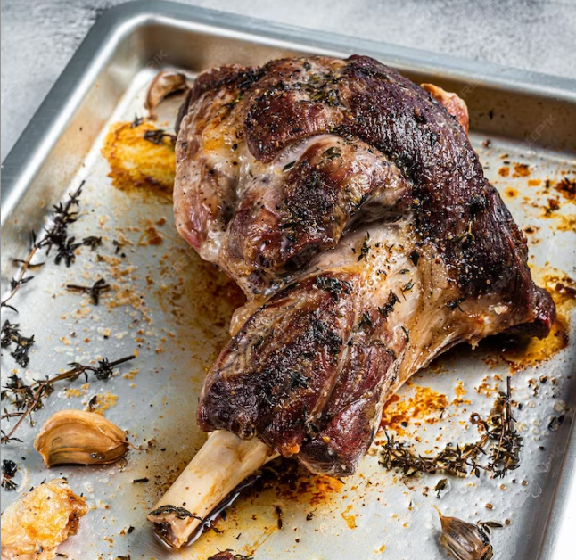 Simply roasting a leg of lamb with fresh rosemary and whole garlic cloves is a simple but delicious recipe.