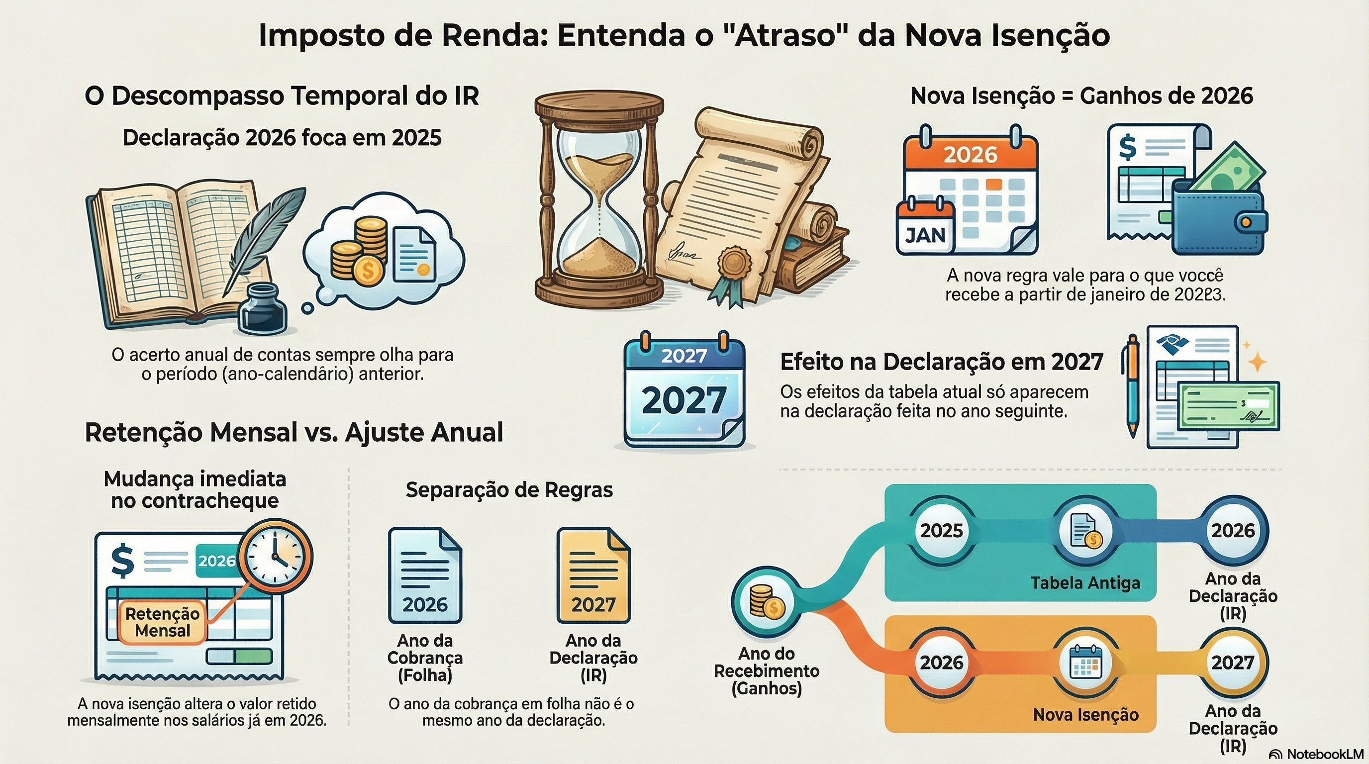 Por que a nova isen&ccedil;&atilde;o n&atilde;o muda automaticamente a declara&ccedil;&atilde;o do Imposto de Renda 2026?